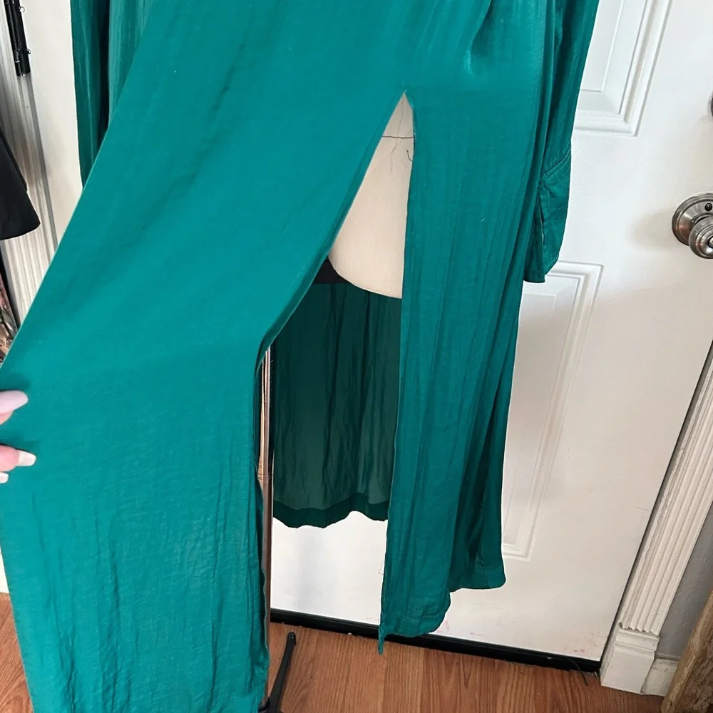 Free People New Day satin tunic dress - Picture 5 of 9